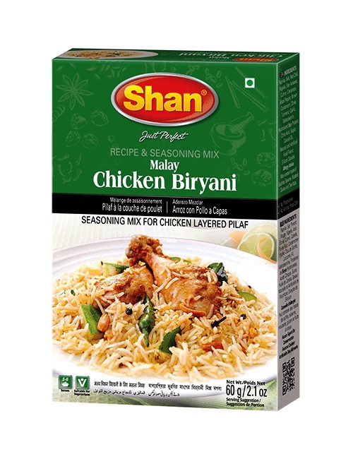 Mix di spezie per Biryani con pollo - Shan 120g. (2x 60g.)